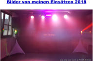 Bilder von meinen Eins�tzen 2018